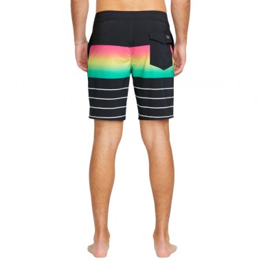 VOLCOM QUARTA FADE MOD BOARDSHORTS 19&quot NEW BLACK