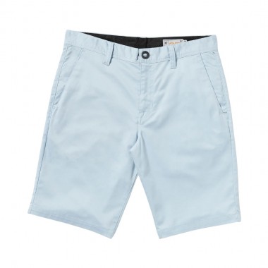 VOLCOM FRICKIN MODERN STRETCH SHORTS 21&quot CAROLINA BLUE