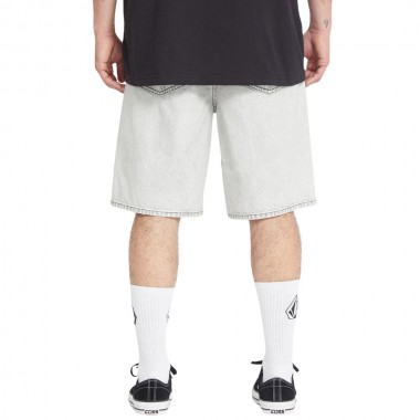 VOLCOM BILLOW DENIM SHORTS BONE