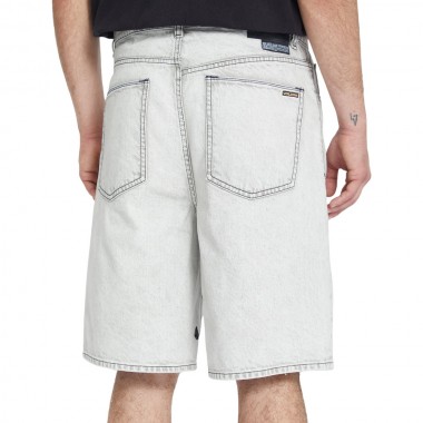VOLCOM BILLOW DENIM SHORTS BONE