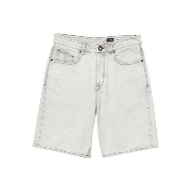 VOLCOM BILLOW DENIM SHORTS BONE