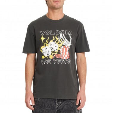 VOLCOM PASS LINE T-SHIRT BLACK