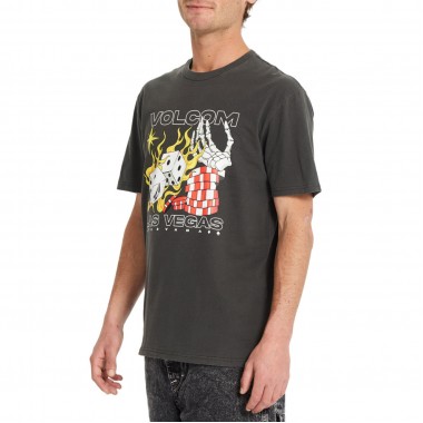 VOLCOM PASS LINE T-SHIRT BLACK
