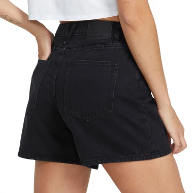 VOLCOM STONED BOYFRIEND W SHORTS BLACK