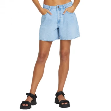 VOLCOM STONED BOYFRIEND W SHORTS BLUE BIRD