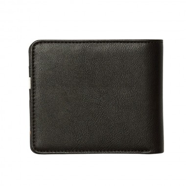 VOLCOM SLIM STONE LARGE BI-FOLD WALLET BLACK