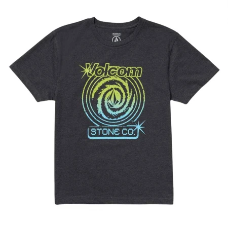 VOLCOM DEEP TRANCE K T-SHIRT CHARCOAL HEATHER