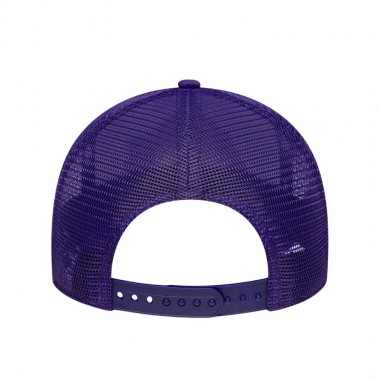 NEW ERA NBA LA LAKERS SIDE PATCH ADJ TRUCKER CAP PURPLE