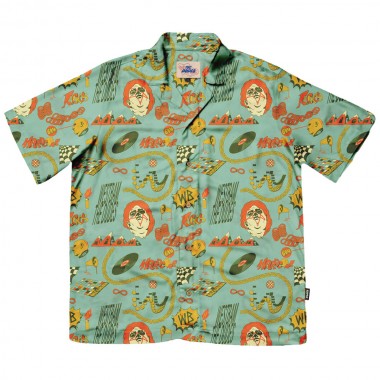 THE DUDES FAT DAVID HAWAIIAN SHIRT MULTICOLOR