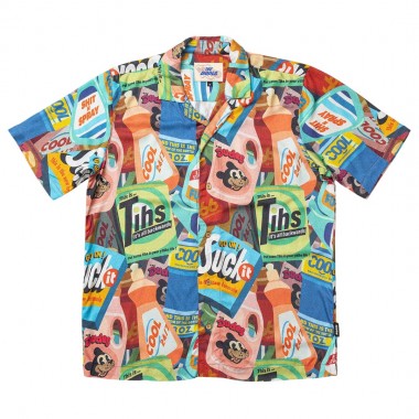 THE DUDES CLEANER HAWAIIAN SHIRT MULTICOLOR