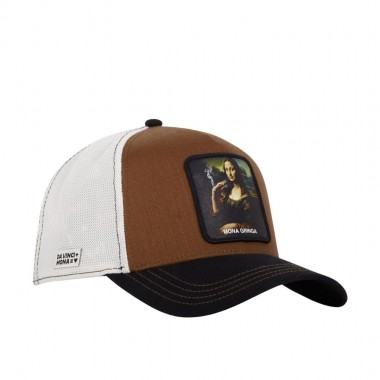 CAPSLAB MONA CHICA ADJ TRUCKER CAP