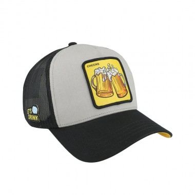 CAPSLAB CHEERS ADJ TRUCKER CAP