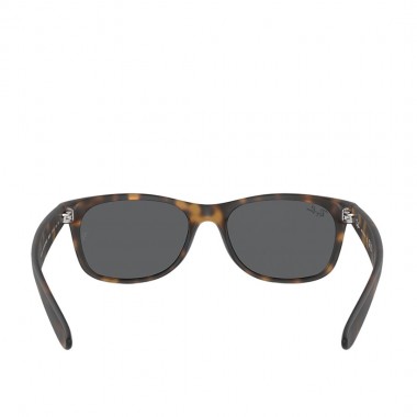 RAY-BAN NEW WAYFARER CLASSIC SUNGLASSES MATTE HAVANA/DARK GREY