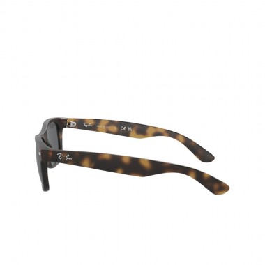 RAY-BAN NEW WAYFARER CLASSIC SUNGLASSES MATTE HAVANA/DARK GREY