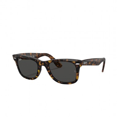 RAY-BAN ORIGINAL WAYFARER BICLR SUNGLASSES P.HVN TRNSP BRN/GREY