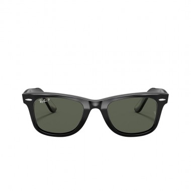 RAY-BAN ORIGINAL WAYFARER CLASSIC SUNGLASSES P.BLK/POLAR GREEN