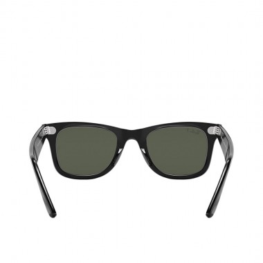 RAY-BAN ORIGINAL WAYFARER CLASSIC SUNGLASSES P.BLK/POLAR GREEN