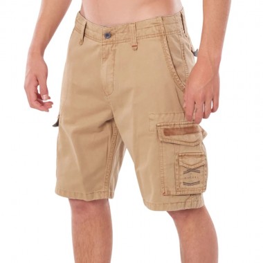 RIP CURL CLASSIC SURF TRAIL CARGO SHORTS KHAKI