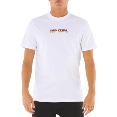 RIP CURL BIG MUMMA ICON TEE WHITE