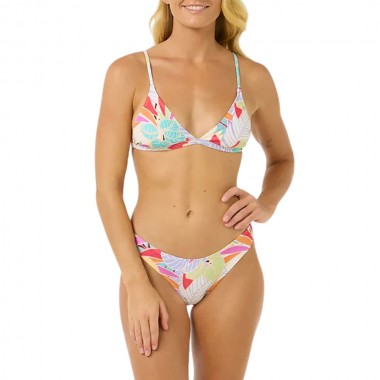 RIP CURL CALA VADELLA TRIANGLE BIKINI SET MULTICO
