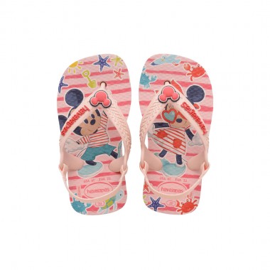 HAVAIANAS X DISNEY CLASSICS II K SANDALS PINK/RED