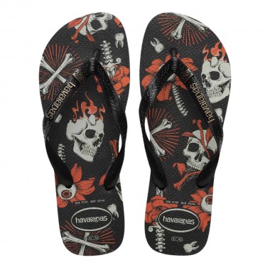 HAVAIANAS TOP TRIBO SANDALS BLACK