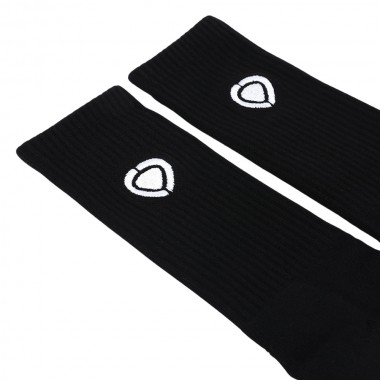 CIRCA HIGH SOCKS BLACK/WHITE