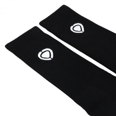 CIRCA HIGH SOCKS BLACK/WHITE