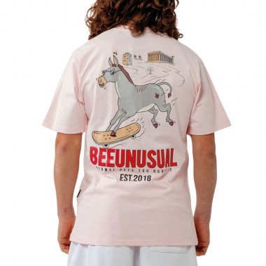 BEE UNUSUAL BREAK FREE RELAXED T-SHIRT PINK