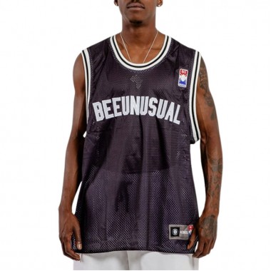 BEE UNUSUAL BASKETBALL TANK TOP BLACK
