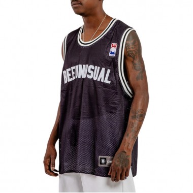 BEE UNUSUAL BASKETBALL TANK TOP BLACK