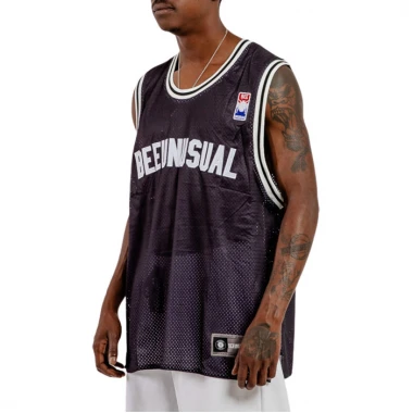 BEE UNUSUAL BASKETBALL TANK TOP BLACK