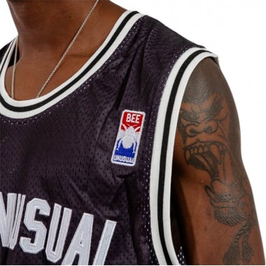 BEE UNUSUAL BASKETBALL TANK TOP BLACK