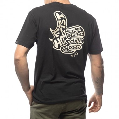 FASTHOUSE SATISFACTION TEE BLACK