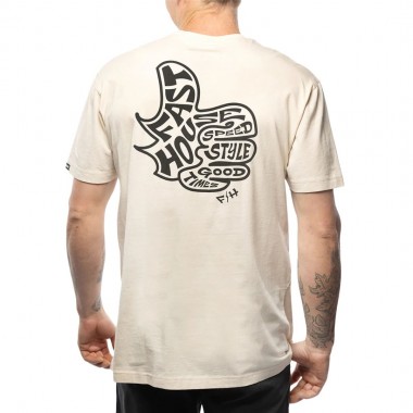 FASTHOUSE SATISFACTION TEE NATURAL