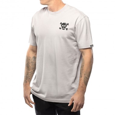 FASTHOUSE SEAVER TEE LIGHT GRAY