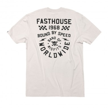 FASTHOUSE SEAVER TEE LIGHT GRAY