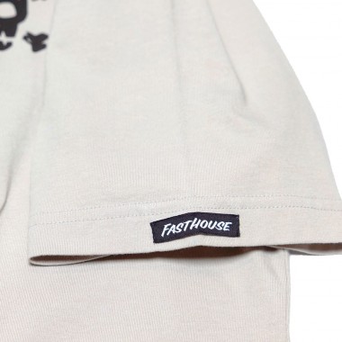 FASTHOUSE SEAVER TEE LIGHT GRAY
