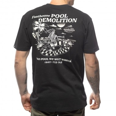 FASTHOUSE DEMOLITION TEE BLACK