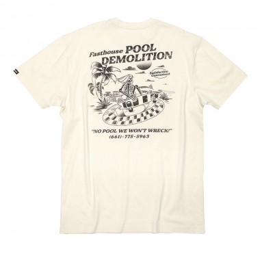 FASTHOUSE DEMOLITION TEE NATURAL