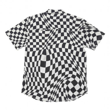 FASTHOUSE TRIP BUTTON UP SHIRT BLACK/WHITE