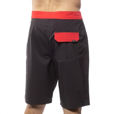 FASTHOUSE BURNER BOARDSHORT 21&quot BLACK/RED