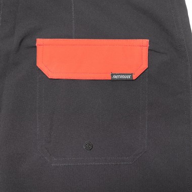 FASTHOUSE BURNER BOARDSHORT 21&quot BLACK/RED