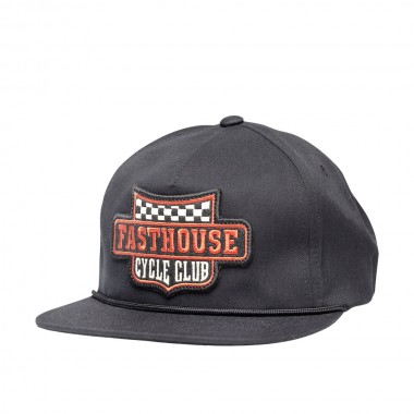 FASTHOUSE KREST SNAPBACK CAP BLACK