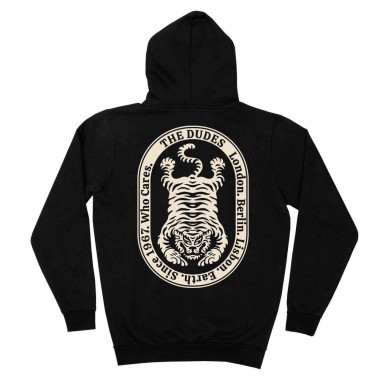 THE DUDES A WILD LIFE CLASSIC HOODIE BLACK