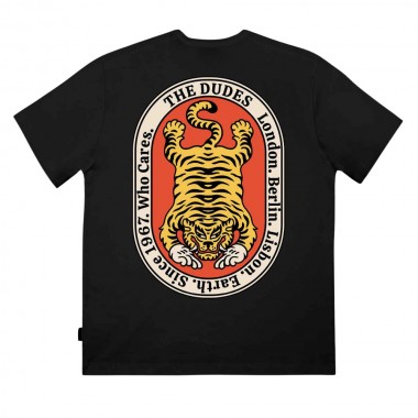 THE DUDES A WILD LIFE CLASSIC T-SHIRT BLACK