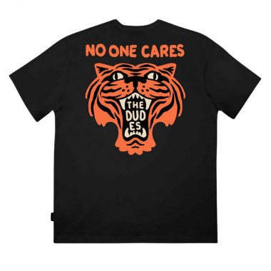 THE DUDES NO ONE CARES CLASSIC T-SHIRT BLACK