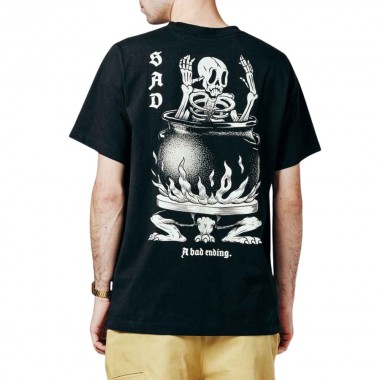 THE DUDES SAD CLASSIC T-SHIRT BLACK