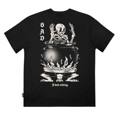 THE DUDES SAD CLASSIC T-SHIRT BLACK