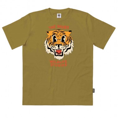 THE DUDES WILDLIFE STUDIES CLASSIC T-SHIRT OLIVE OIL